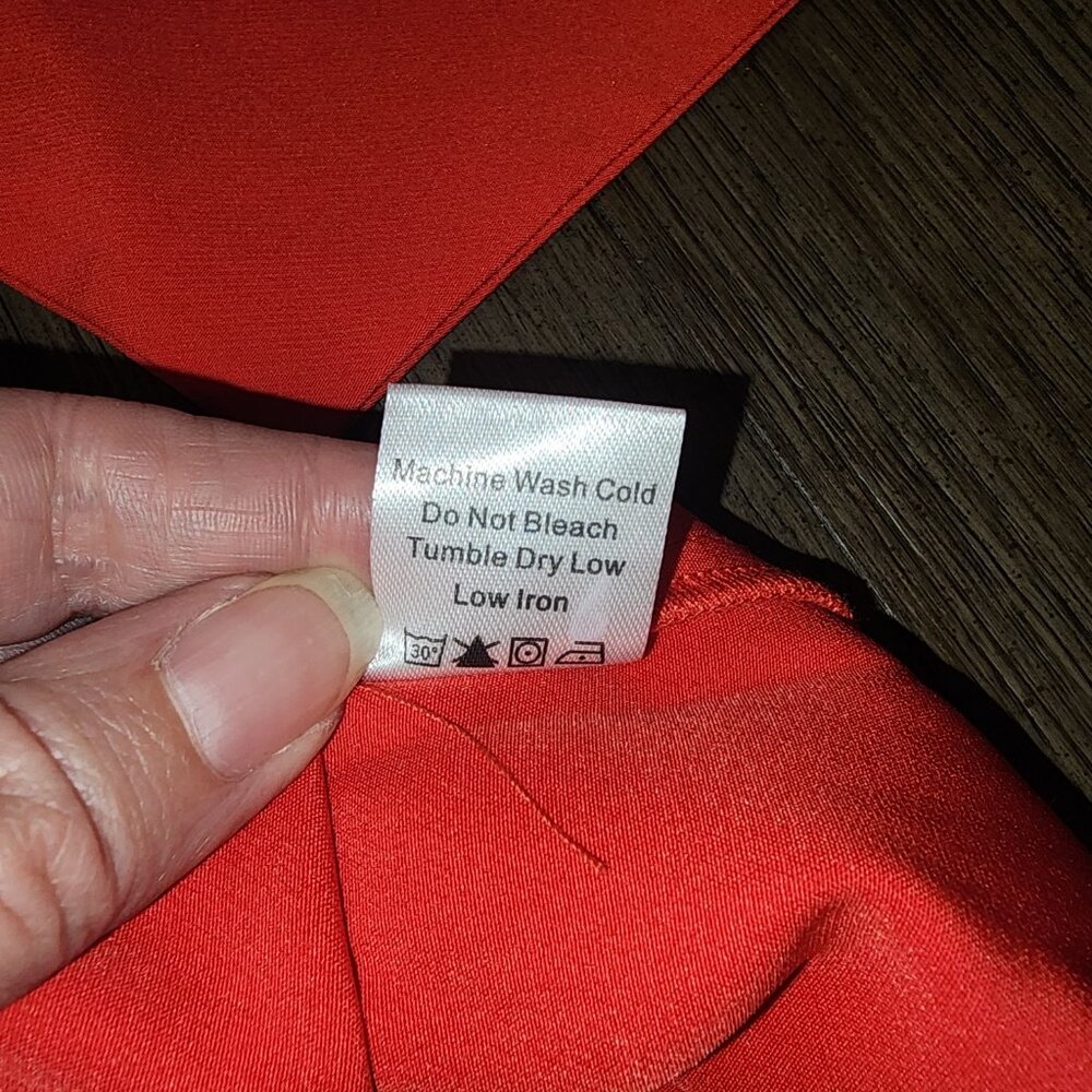 Tuckernuck Poppy Red Blythe Dress NWT Med - Picture 5 of 7